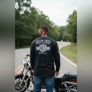 Vintage Harley-Davidson Killer Creek t-shirt‎ from Roswell, Georgia